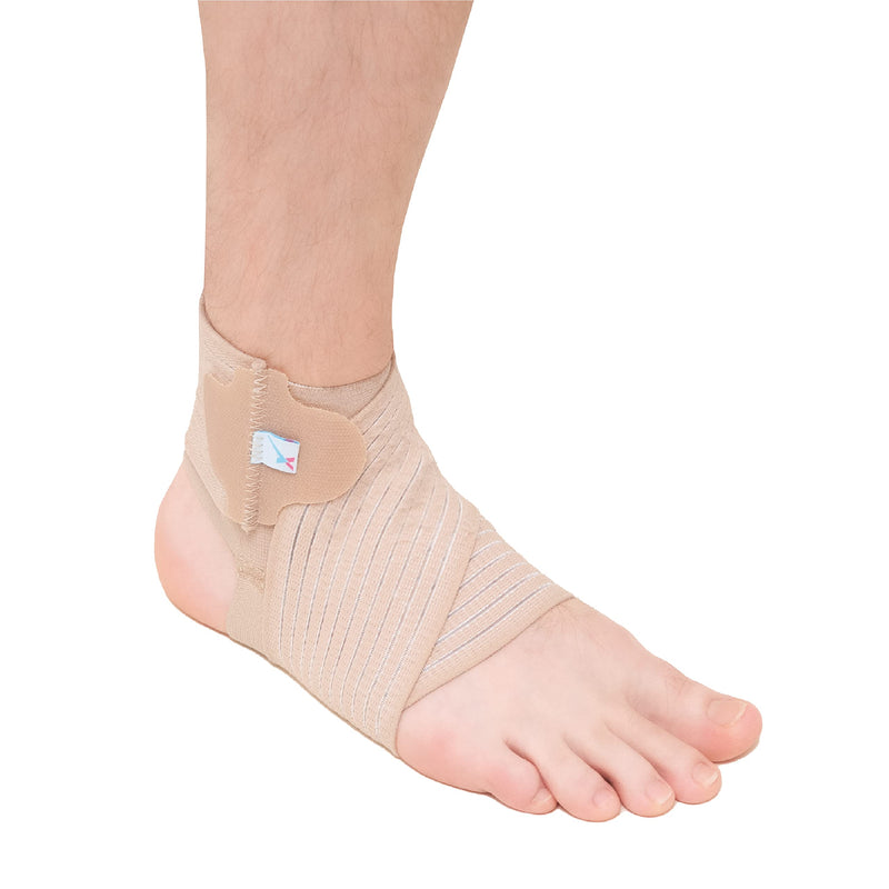 Express Orthopaedic® - Medically Approved Ankle Brace Tendonitis, Plantar Fasciitis Support for Sprained Ankle Figure-Of-8 Strap, Pain Relief, Compression, Support Unisex (Large (Ankle Circ. 23-26cm)) Large (Ankle Circ. 23-26cm) - BeesActive Australia