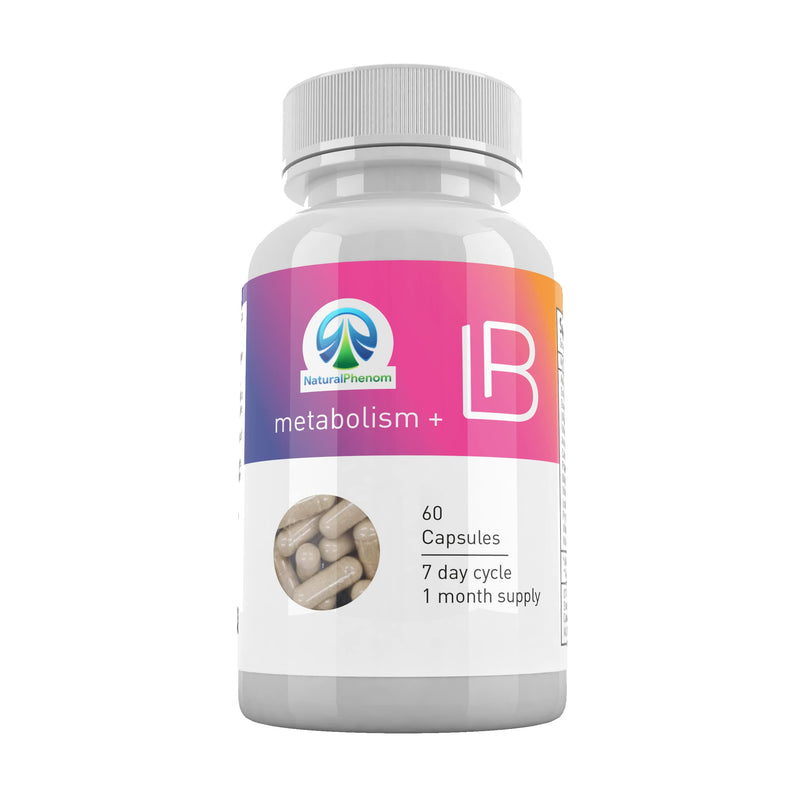 Liba Metabolism+ Weight Loss Pills 60 Capsules - NaturalPhenom - BeesActive Australia