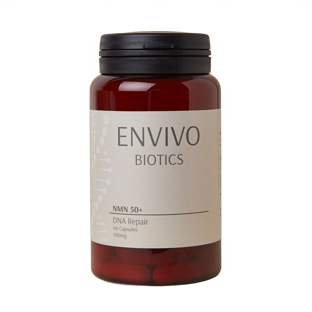 Envivo Biotics NMN 50+ (Nicotinamide Mononucleotide - NAD+ Precursor) 1000mg (60 x 500mg caps) - Made and Tested in The UK >99% Purity F... - BeesActive Australia