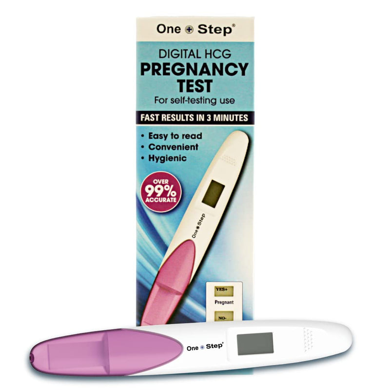 One Step: 2 x Digital Pregnancy Test Fast and Easy to Use with Clear Yes/No Results - BeesActive Australia
