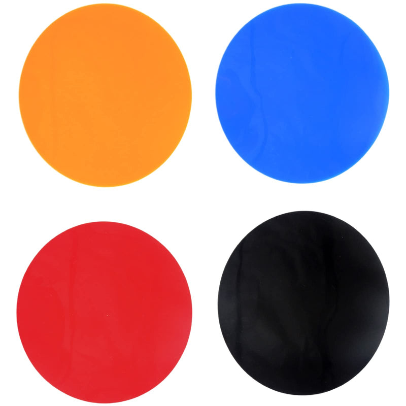 4 Pcs Jar Gripper Pads Silicone Bottle Lid Openers Non-Slip Jar Lid Grip Pads for Children and Seniors with Arthritis Weak Hands - BeesActive Australia