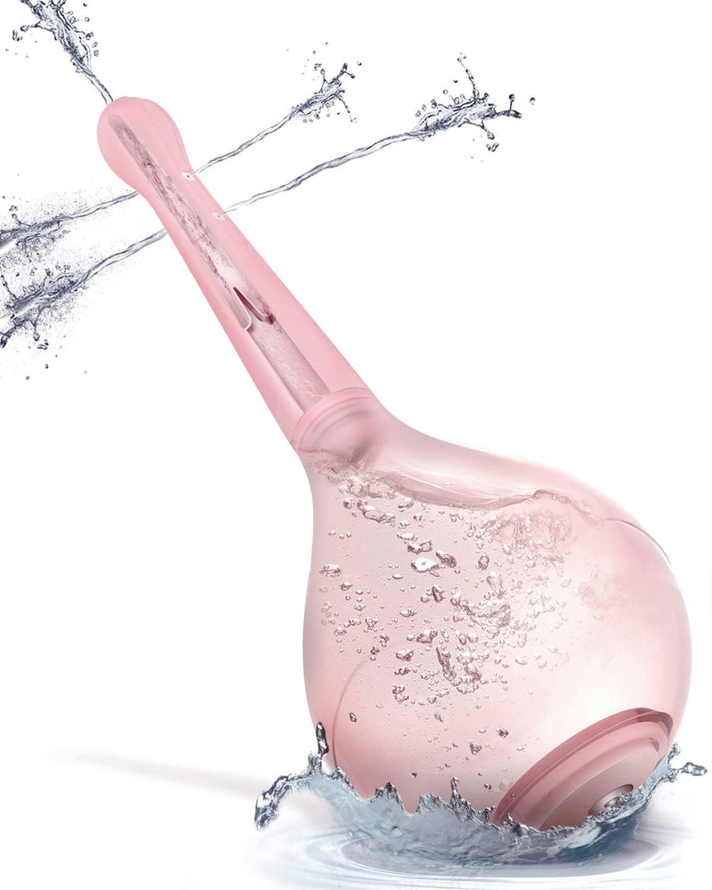 PropoDusche Douche Enema kit, Anti Back-Flow Douche with 5-Hole Nozzle, Silicone Enema Cleaner for Men Women(Pink) 1 - BeesActive Australia