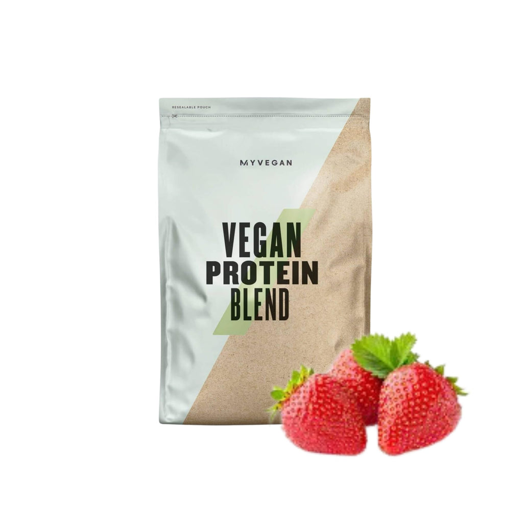 My Vegan Protein Powder Weight Loss Blend Strawberry Flavour Low-Sugar Smooth Mixing Plant Gluten Free 250g - BeesActive Australia