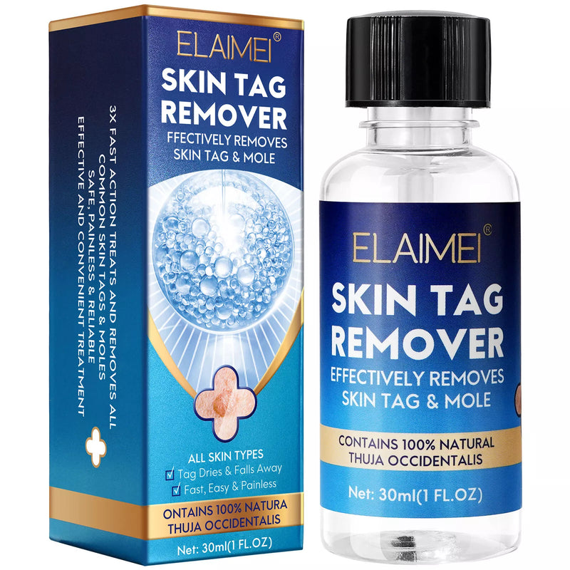 Skin Tag Removal,Mole and Wart Remover,Plantar Wart Remover,Skin Tag Remover Liquid,Suitable for Face and Body 20ML - BeesActive Australia