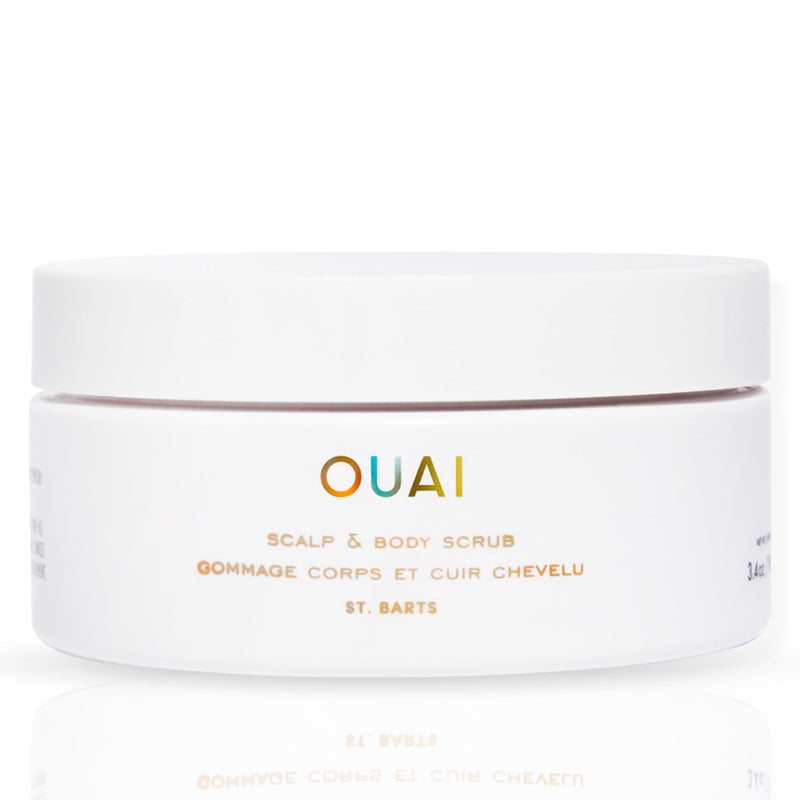 Scalp Scrub & Body Scrub - OUAI St Barts - Coconut Oil & Sugar Scrub - Cleansing Exfoliating Scrub for Hair & Body 96.40 g (Pack of 1) - BeesActive Australia