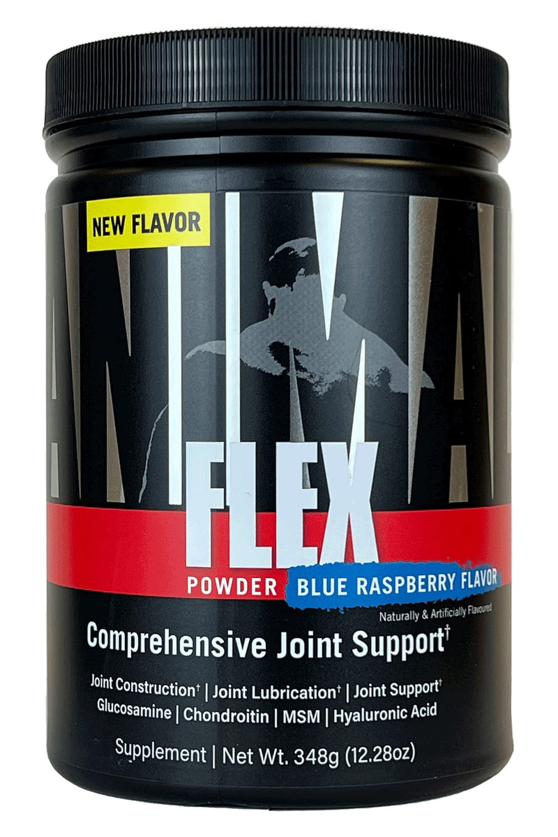 Animal Flex Powder � All-In-One Complete Joint Support Supplement�Contains Collagen, Turmeric Root, Curcumin, Glucosamine & Chondroitin � Helps Repair & Restore Joints � Blue Raspb. Flavour, 30 Scoops Blue Raspberry Flavour - BeesActive Australia