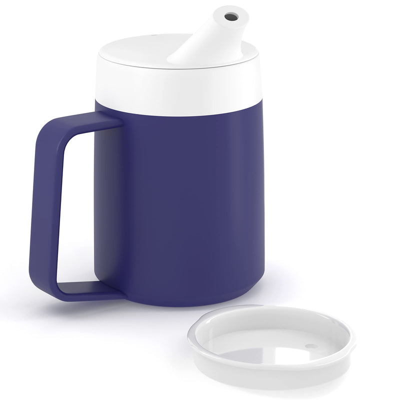 JFA Supplies 1 Handle 165ml Blue Adult Drinking Mug/Drinking Cup/Sippy Cup/Non Spill Cup - BeesActive Australia
