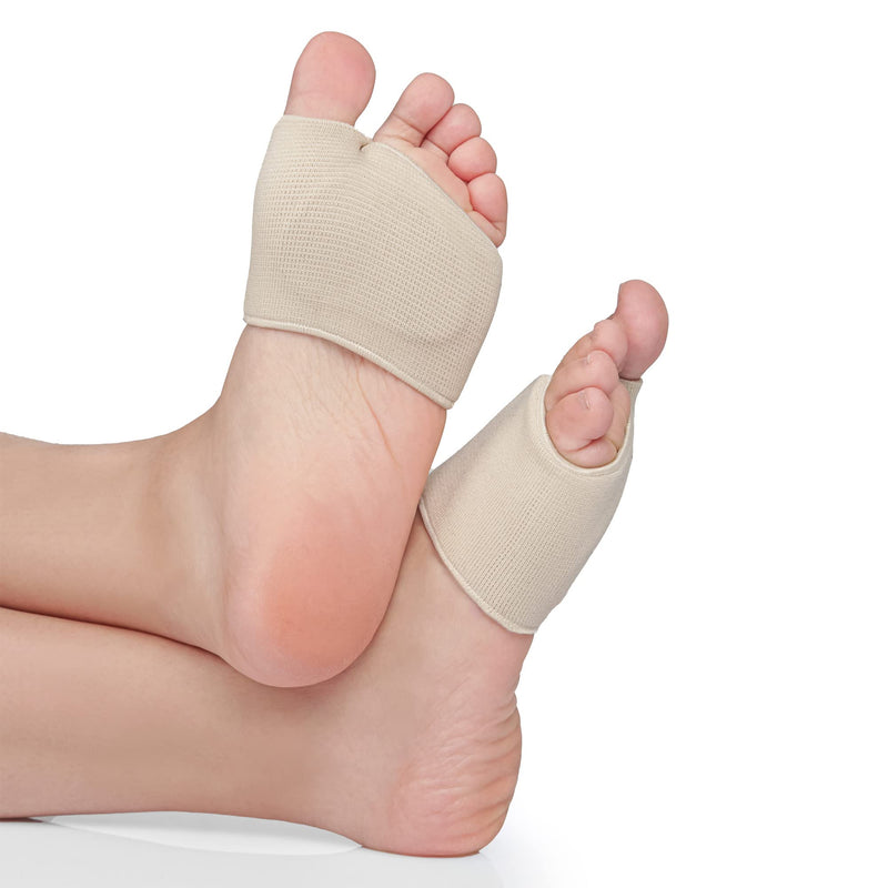 Podiatrist Approved Metatarsal Silicone Gel Foot Pad– Ball of Foot Recovery and Treatment– Metatarsalgia Insoles –Morton’s Neuroma– Sesamoiditis– Half Sock Insole Cushion Support for Pain Relief (M) M - BeesActive Australia