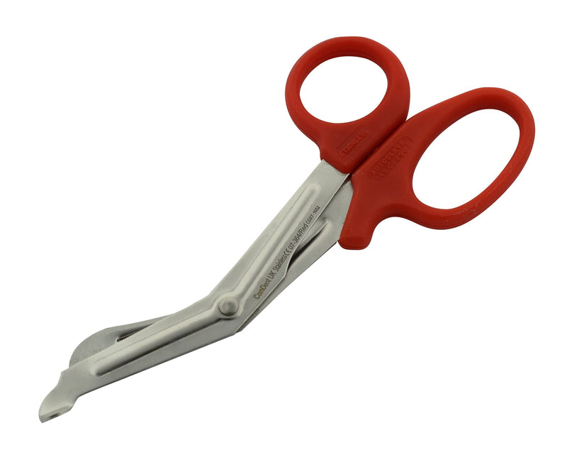Trauma Shears 6.2'' Stainless Steel Medical Bandage Scissors EMT Shears for Emergency Supplies Nurse Utility Scissors (Red) Red - BeesActive Australia