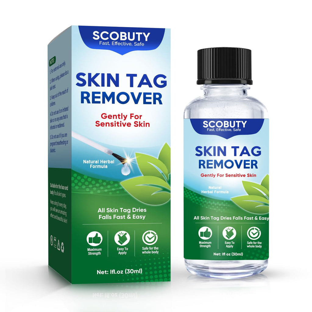 Skin Tag Removal, Wart Remover, Effect Safe Skin Tag Remover Liquid Verruca Treatment for Adults Hands Face Kids at Home(30 Ml) - BeesActive Australia