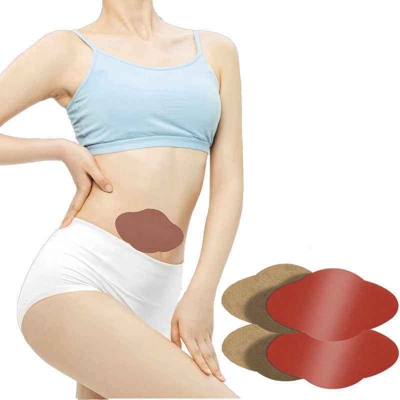 Weight Loss Patches, Natural Detox Heating Slim Patch, 30PCS Effective Slimming Patch for Fat Burning and Appetite Suppression, Body Shaping, Beer Belly, Bucket Waist, Anti-Cellulite Brown - BeesActive Australia