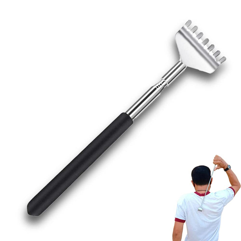 Back Scratcher, Portable Extendable Back Scratcher, Telescopic Back Scratcher, Stainless Steel Back Scratcher Massager, Telescopic Back Scratch - BeesActive Australia