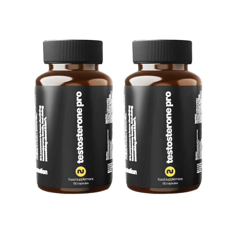 Numan Testosterone Pro | Maca Root | Tribulus Terrestris | Ginseng | Mens Supplement | Essential Vitamins & Minerals | 1100mg per Serving | 120 Testosterone Support Tablets (2 Pack) 60 count (Pack of 2) - BeesActive Australia