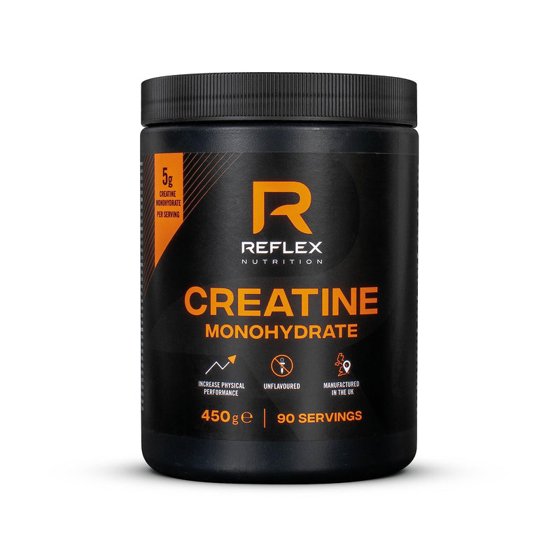 Reflex Nutrition Creatine Monohydrate, 100 Percent Creatine Monohydrate, 450g - BeesActive Australia