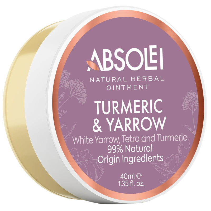 Absolei Haemorrhoids Ointment, Natural Turmeric and Yarrow Ointment to Soothe The Pain, Swelling and Itching, 40 ml - BeesActive Australia