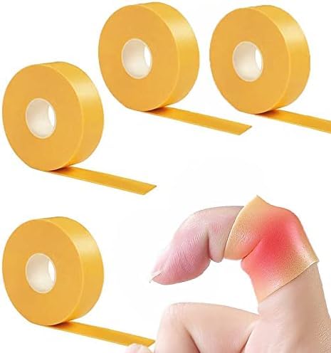 4 Pieces Moleskin Roll Multi-Purpose Anti-Slip Feet Moleskin Sticker Blister Pads Foot Heel Ankles Wrist Tape, Waterproof Wear - BeesActive Australia