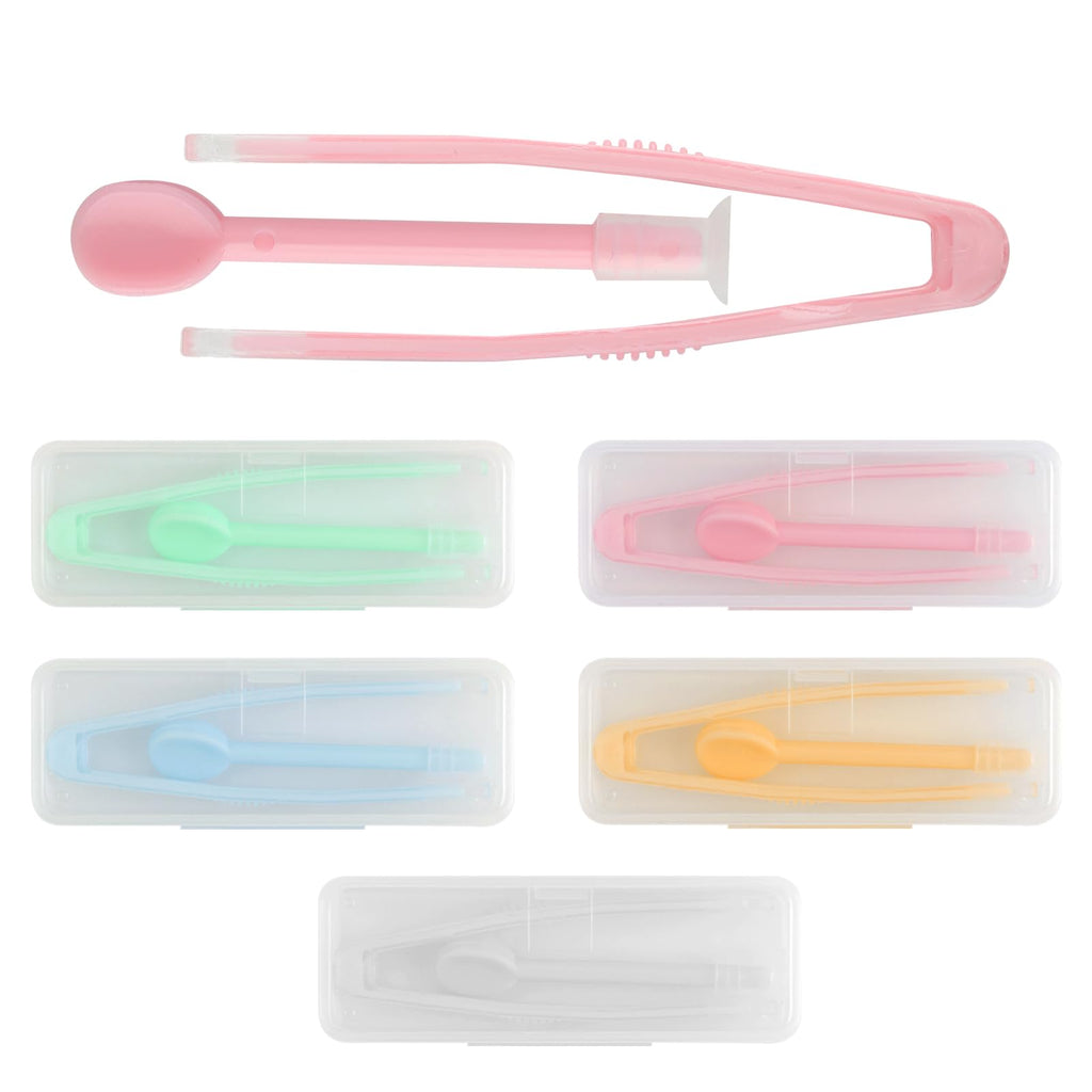 ripefun 5 Pack Contact Lens Applicator Remover Tool for Soft Lenses,5 Colors Tweezers and Suction Stick Holder with Small Storage Box,Portable Contact Lense Applicator for Outgoing,Travelling - BeesActive Australia