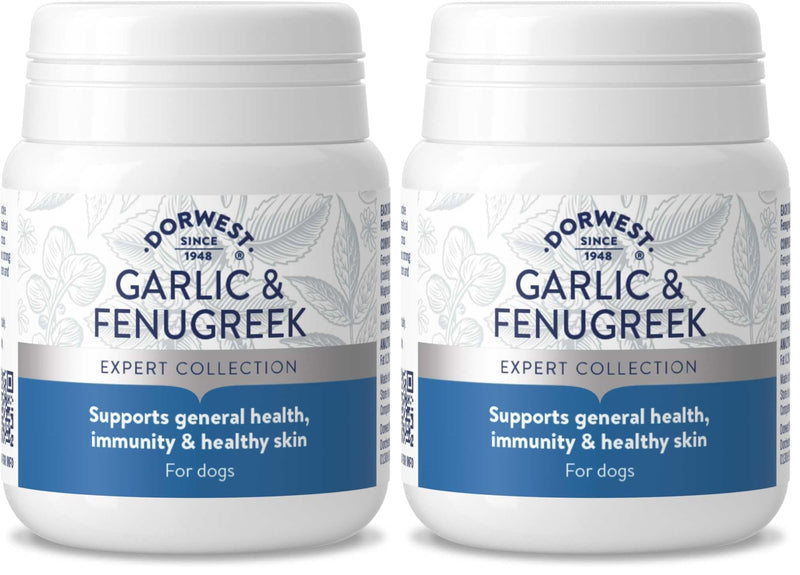 Garlic & Fenugreek Tablets For Dogs And Cats 100 Tablets (Pack of 2) 100 Count (Pack of 2)