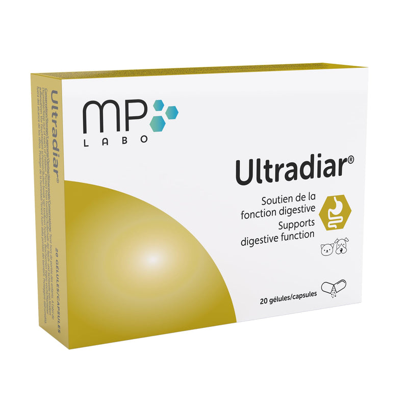 MP Labo Ultradiar® 20 Capsules - Digestive Function Support for Dogs and Cats