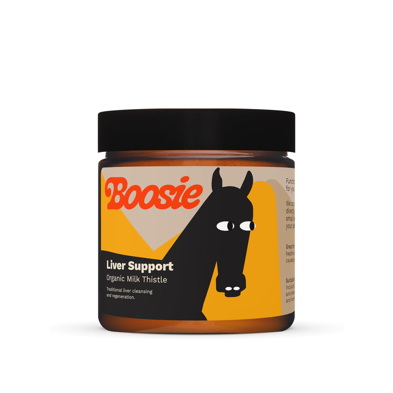 Boosie Organic Milk Thistle Powder for Dogs and Cats - Supports Liver Function and Immune System - Antioxidant - Rich in Silymarin - 100% Natural without Additives or Preservatives - Pet Nutrition Liver Support One Size