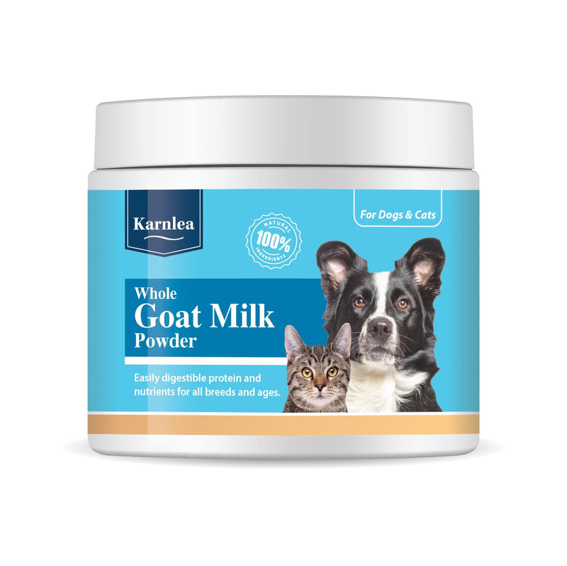 Whole Goat Milk Powder for Dogs & Cats | Digestive Health | Gentle on Digestion | Healthy Protein and Fats & Nutrients | Dog Milk | Cat Milk | 200g Goat Milk 200g