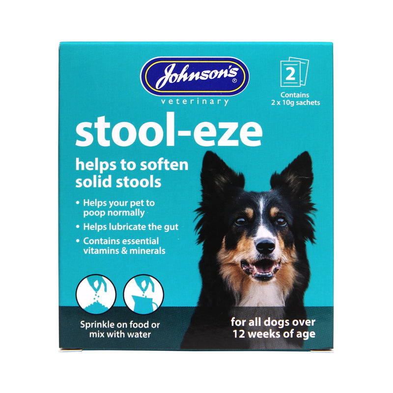 Johnson's Vet Products Stool-Eze - Helps To Soften Solid Stools (For Dogs) For Dogs