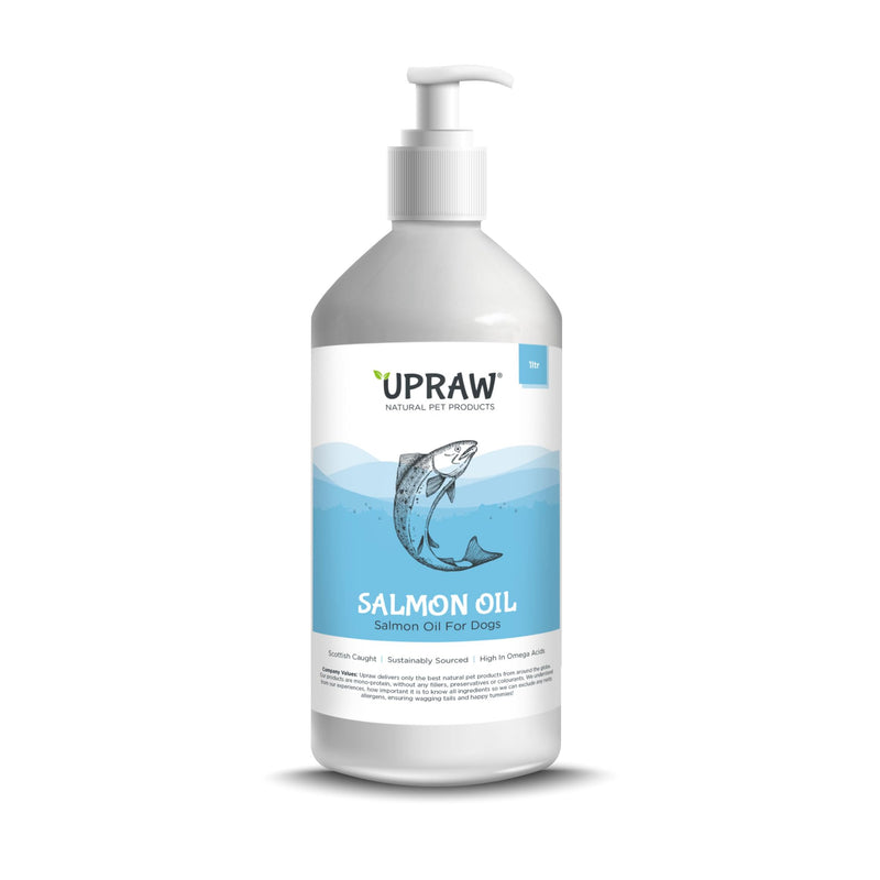 Scottish Salmon Oil For Dogs, Cats, Horse - Fish Oil Food Treats Supplement for Coat, Immune Support, Itchy Skin, Joint & Brain Health contains Omega 3, 6 & 9 (1000ml) 1000ml