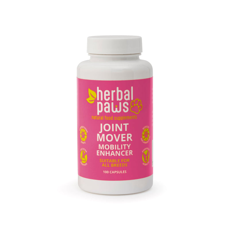 Joint Mover Dog Joint Supplement - Glucosamine and Chondroitin with Calcium - Supports Mobility and Healthy Joints - Plant-Based Capsules