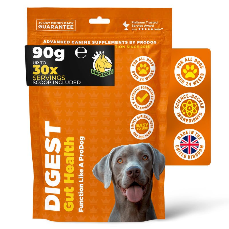 ProDog Digest Gut & Digestive Health with Prebiotics & Fibre Supplement (90 Gram) 90 Gram