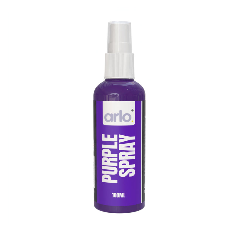 Purple Spray Wound Cleanser 100ML Gentian Violet Alternative Antibacterial Non Sting Animal First Aid for Horses Pets Livestock Poultry