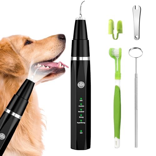 Ni-SHEN Dog Teeth Cleaning Kit Black