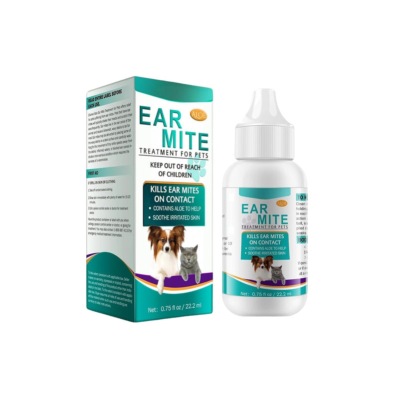 XdealCozyxc Ear Care for Dogs, Dog Ear Care Drops Infection