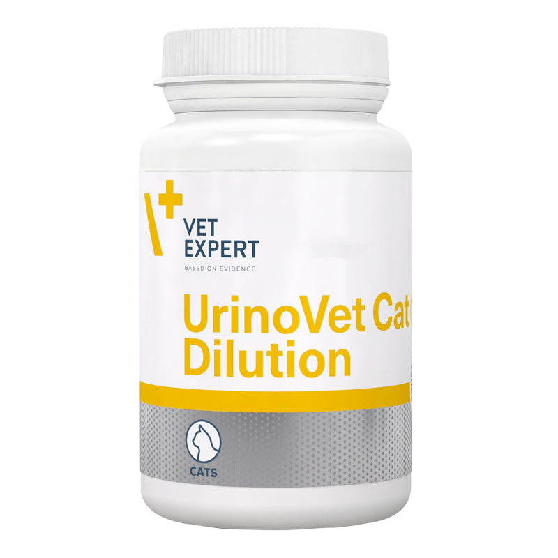 Vet Expert UrinoVet Cat Dilution - Supports Kidneys and Crystal Formation, Natural Anti-Inflammatory and Aids Urination - 45 Twist off Capsules