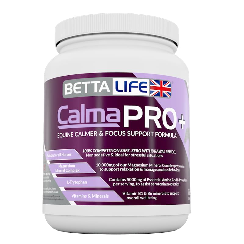 BETTALIFE CalmaPRO+ Equine Calmer and Focus Support Formula