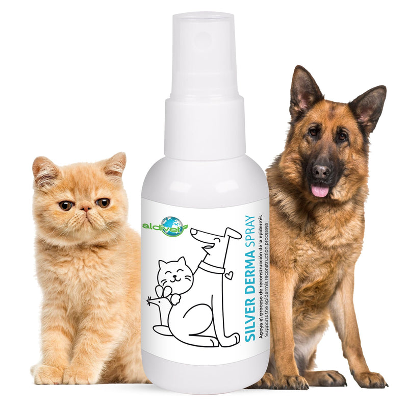 Aldivet Healing Spray in Dogs and Cats – Antimicrobial Protection – Accelerates Tissue Regeneration and Reconstruction – Relieves Irritation Mild Inflammation of the Skin and Itching – 50 ml.