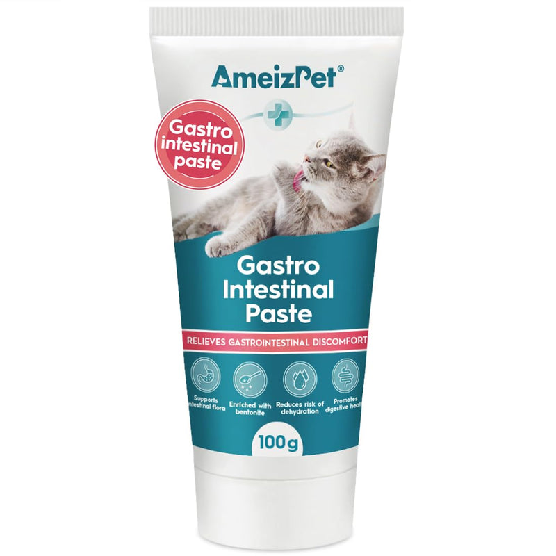 AmeizPet Gastro Intestinal Paste For Cats, Gastro Intestinal Support For Gut Health And Intestinal Flora, Digestive Support Supplement For Cats And Kittens, 3.53 Oz (100g)