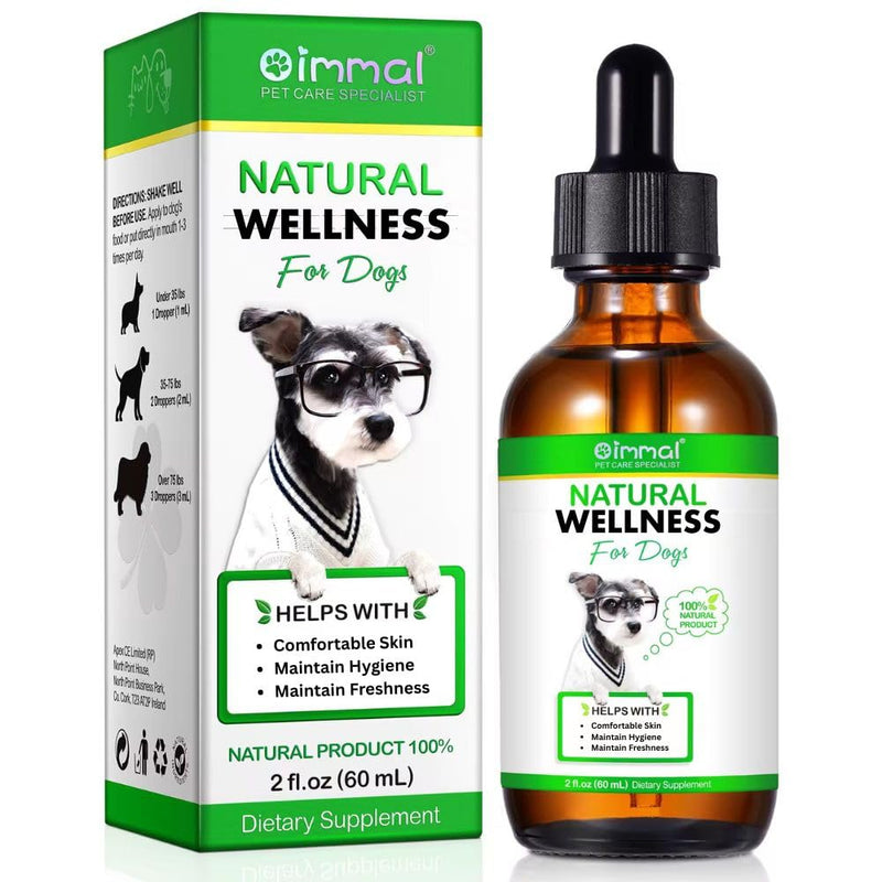 Dogs Antibiotics, Natural Antibiotics for Dogs, Supports Immune Health, Itch Relief, Anti inflammatory, Kennel Cough, Allergy Relief & More, Dog Multivitamins, Bacon Flavor (Dog)