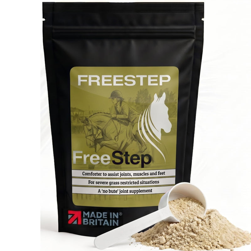 Original | Rapid stiffness relief for Laminitis Prone Horses | Intensive Horse Supplement | Magnesium, Boswellia & Bromelain Powder | Equine Mobility & Hoof Comfort | Molasses Free Low Sugar 250g | 1 Months Supply