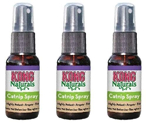 KONG Naturals Catnip Spray - 3 Pack