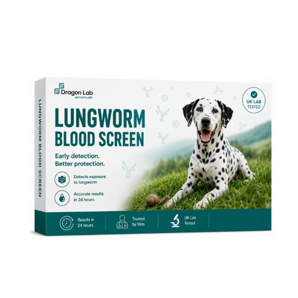 Dragon Lab & Canine Lungworm Test Kit Blood Screening for Dogs | 98.1% Accurate |