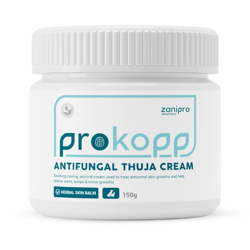Antifungal Thuja Cream for Dogs & Cats - Dog Wart Removal Treatment, Ringworm Irritation Skin Treatment for Dogs, Verruca, Sarcoid & Abnormal Skin Growth, Fully Natural, UK Made | 150g