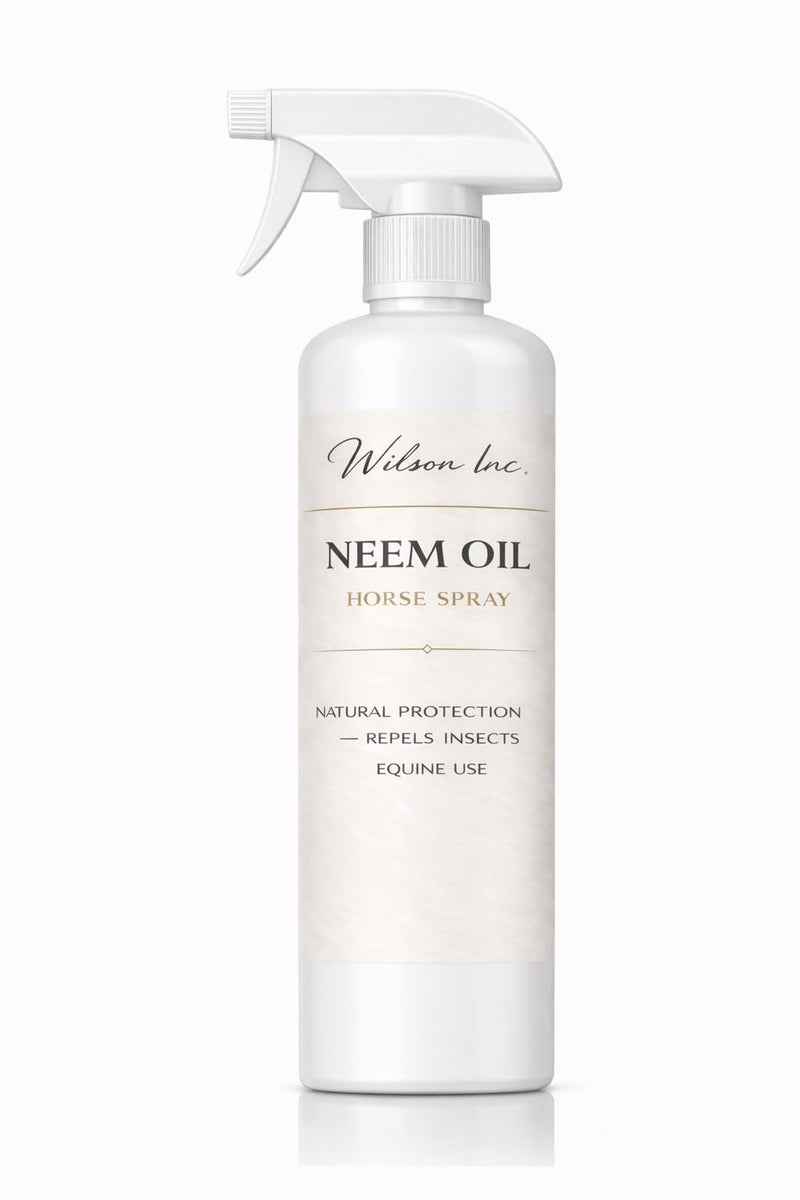 Equine Neem Oil Spray – Premium Ready to Use Neem Oil Mist for Horses – Elegant Daily Care for Horses, Stables & Insect-Prone Areas (250ml) 250ml