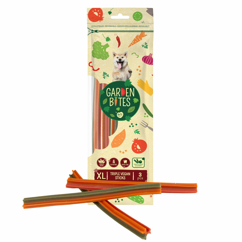 Duvoplus Garden Bites Triple Vegan Sticks Extra Large 3 Pack
