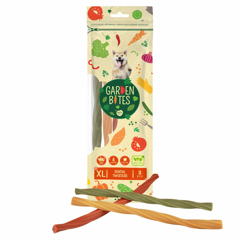 Duvoplus Garden Bites Dental Twisters Extra Large 3 Pack