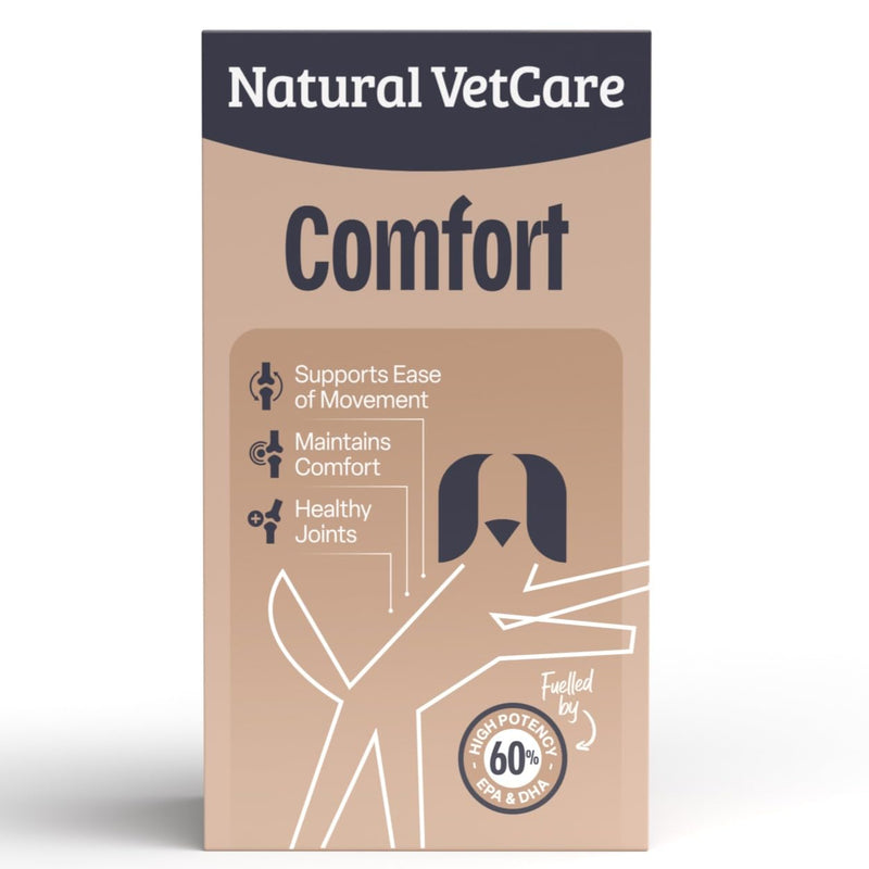 Natural VetCare COMFORT 100ml – Dog Joint Supplement for Mobility & Flexibility, Orthopaedic Support Liquid, Hip & Joint Care for Senior & Active Dogs, Daily Wellbeing Formula