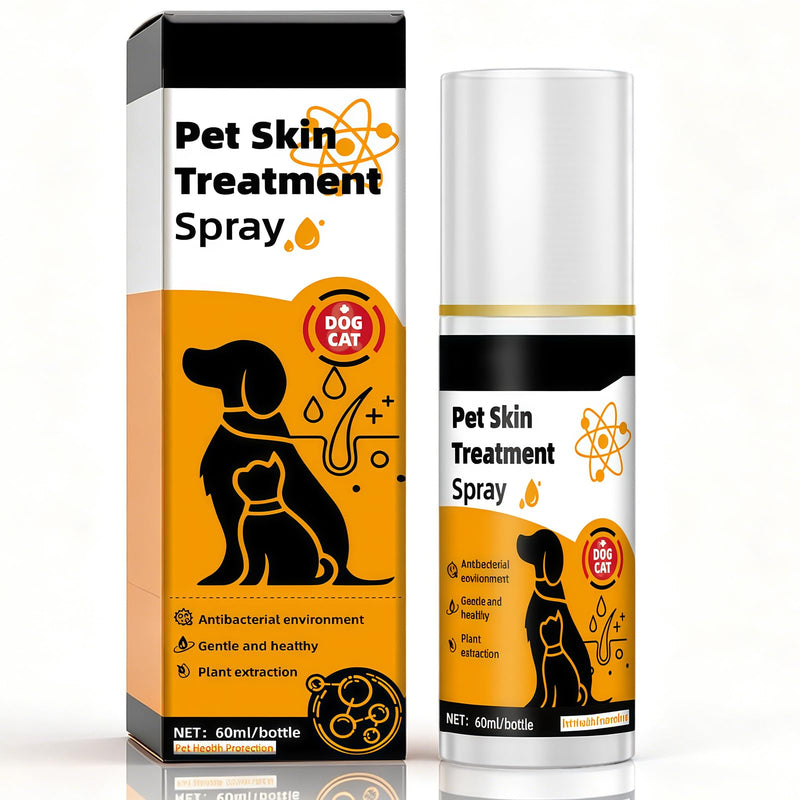 Pet Skin Treatment Spray for Dogs – Fast Soothing Relief for Dry, Itchy Skin in Puppies & Adult Dogs, Provides Comfort & Care 1#
