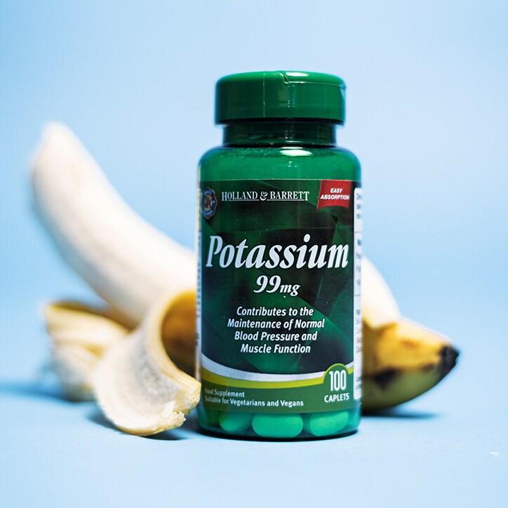 Holland & Barrett Potassium 100 Caplets 99mg - BeesActive Australia