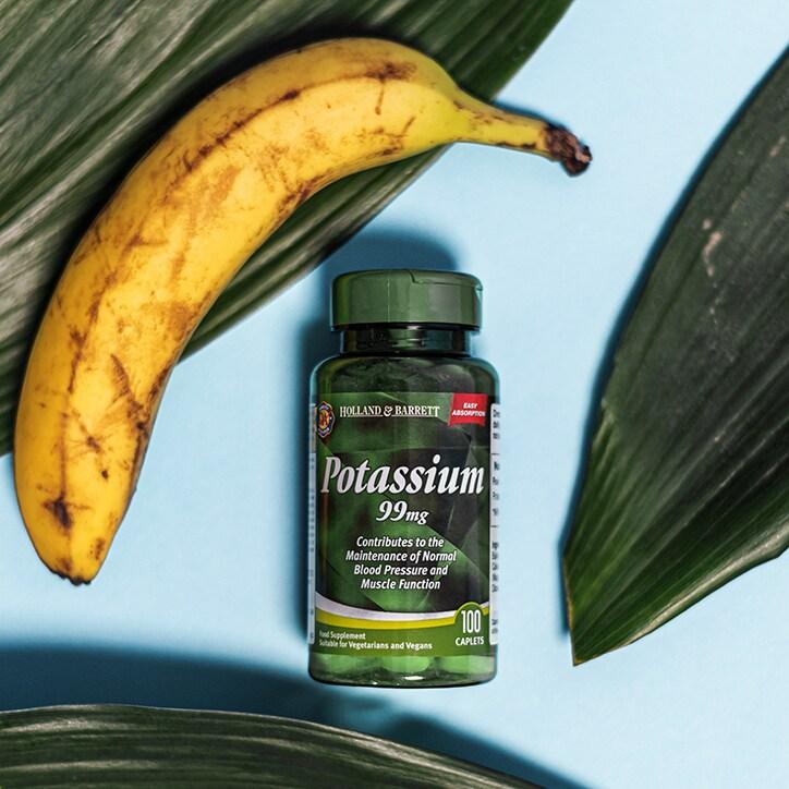 Holland & Barrett Potassium 100 Caplets 99mg - BeesActive Australia