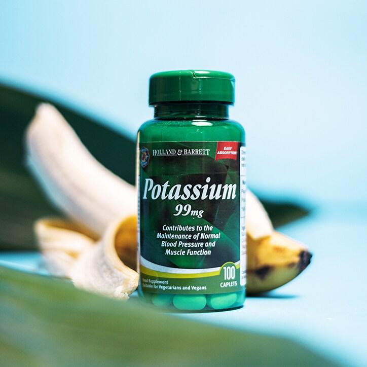 Holland & Barrett Potassium 100 Caplets 99mg - BeesActive Australia