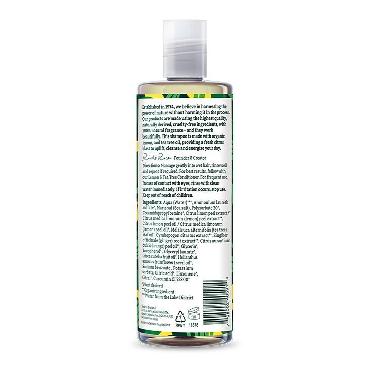 Faith In Nature Lemon & Tea Tree Shampoo 400ml - BeesActive Australia